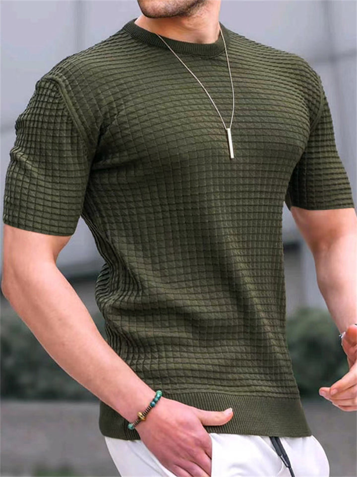 Men's New Holiday Leisure Summer Comfortable Slim Fit T-Shirt