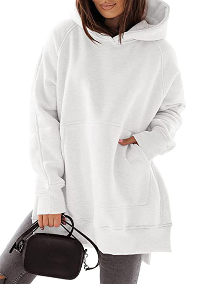 Women's Warm Comfy Long Sleeve Loose Hoodies for Autumn Winter