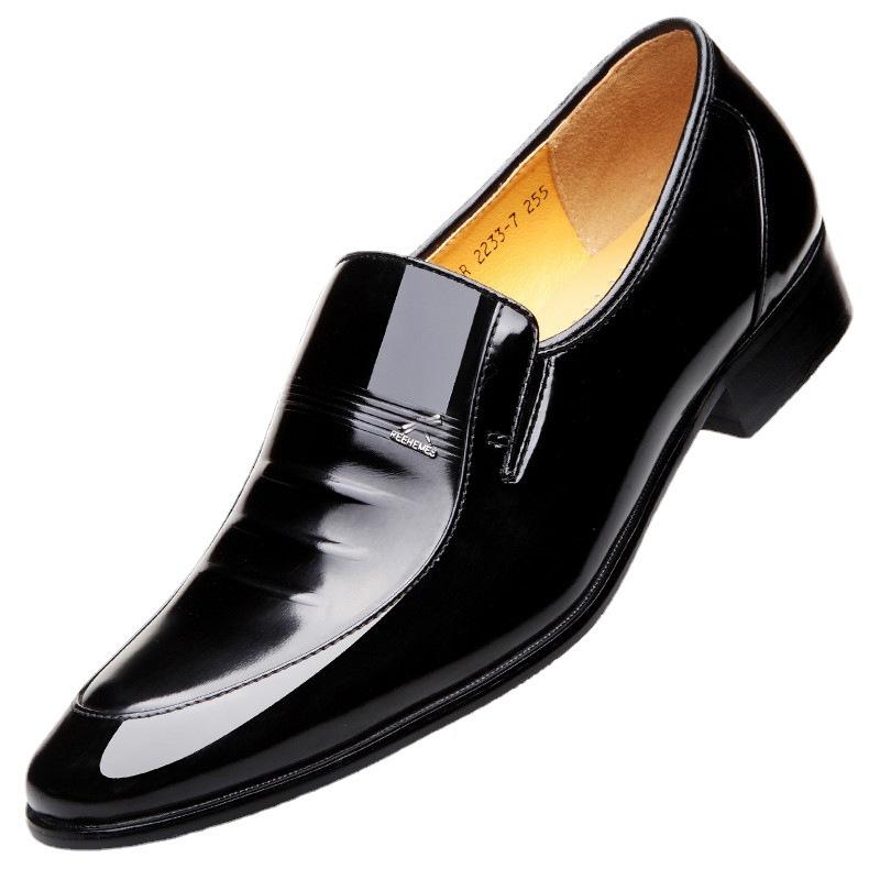 Decent Low-Cut Genuine Leather Casual Office Wedding Dress Shoes