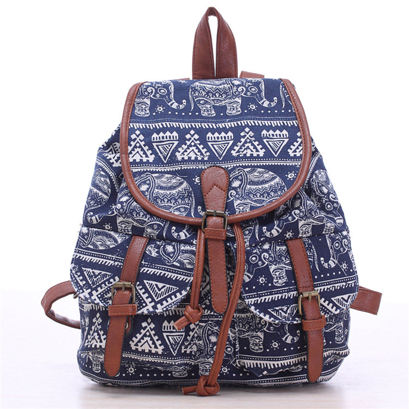 Women's Vintage Ethnic Style Printing Backpack