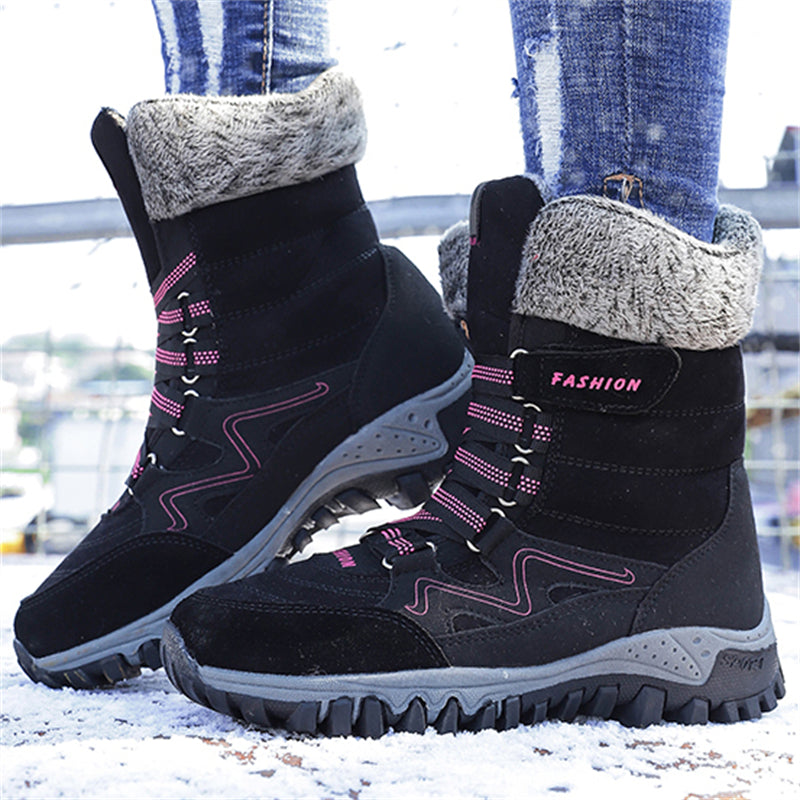Fashion Faux Suede Keep Warm Snow Ankle Boots for Women