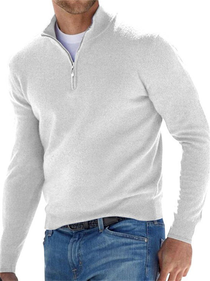 Men's Fashion Comfy Long Sleeve Cotton Shirts for Spring & Autumn