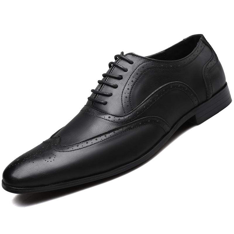 Men's Business Brogues Dress Shoes 