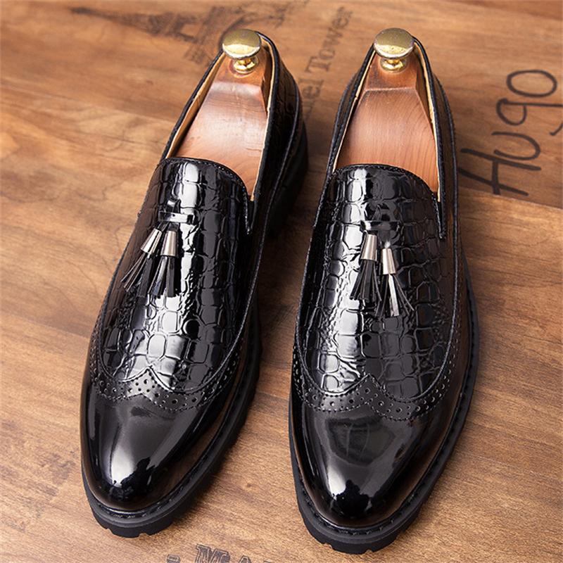 Men's Fashion Tassel Brogues Shoes
