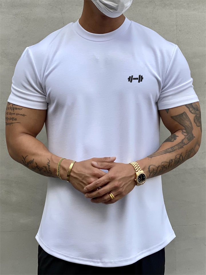Slim Fit Sports Cotton T-shirts for Men
