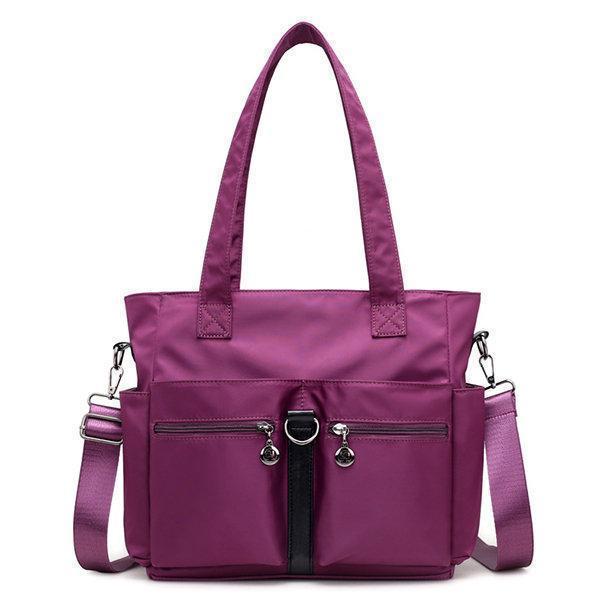 Women's Nylon Waterproof Multi-pockets Handbag Crossbody Bags