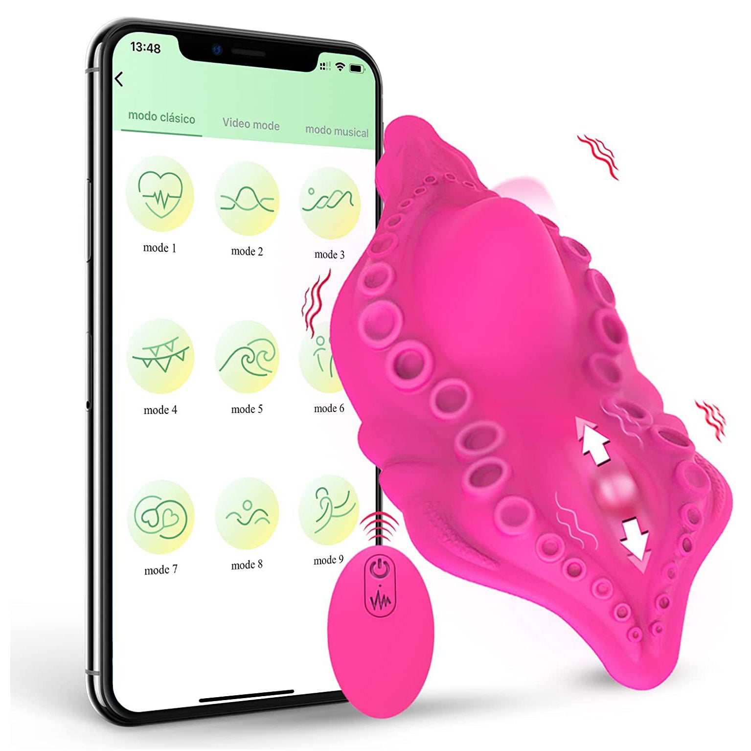 Female Wearable Panty Vibrator Clitorals Stimulator With App Control Vibrating Eggs