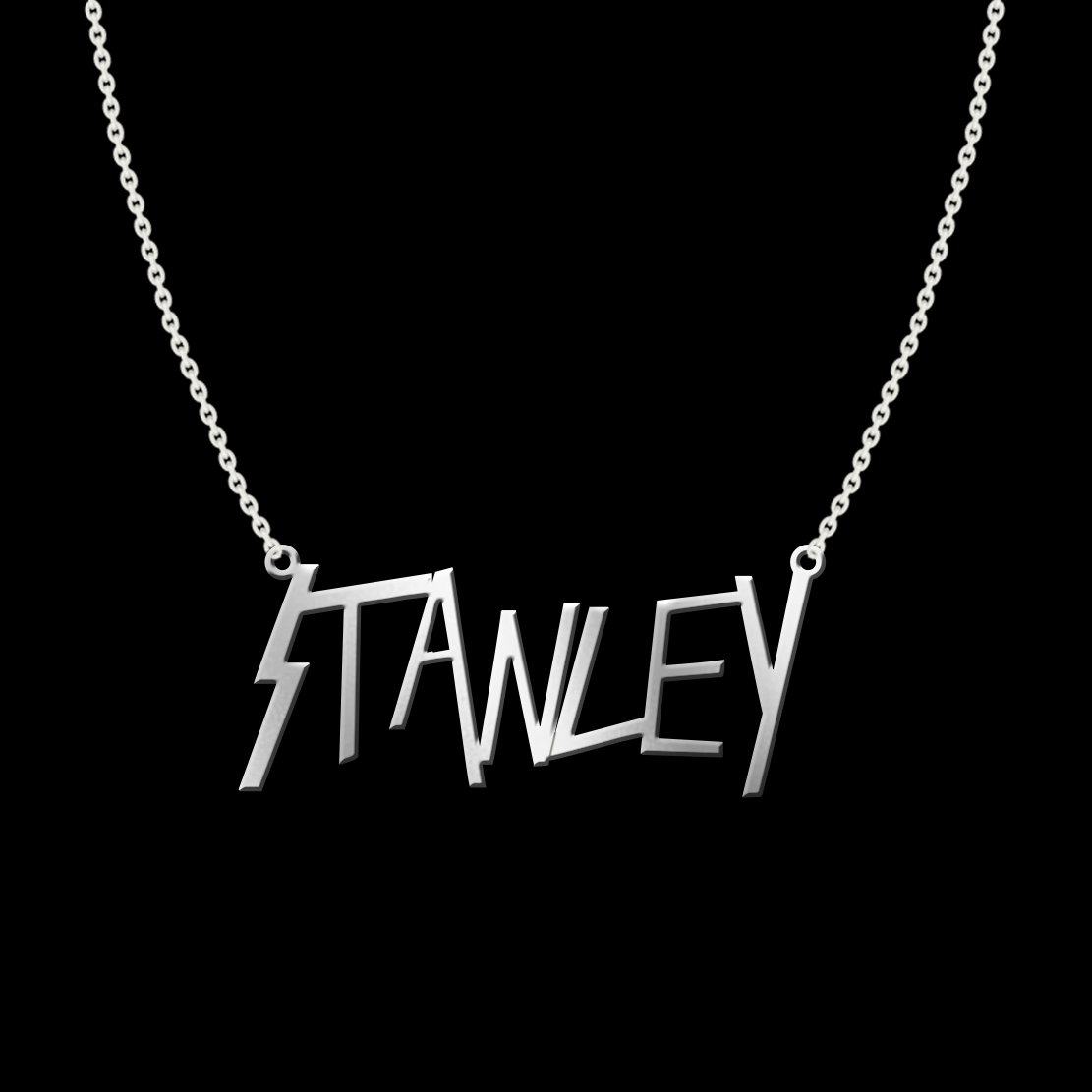 Personalized slayer style Name Necklace 