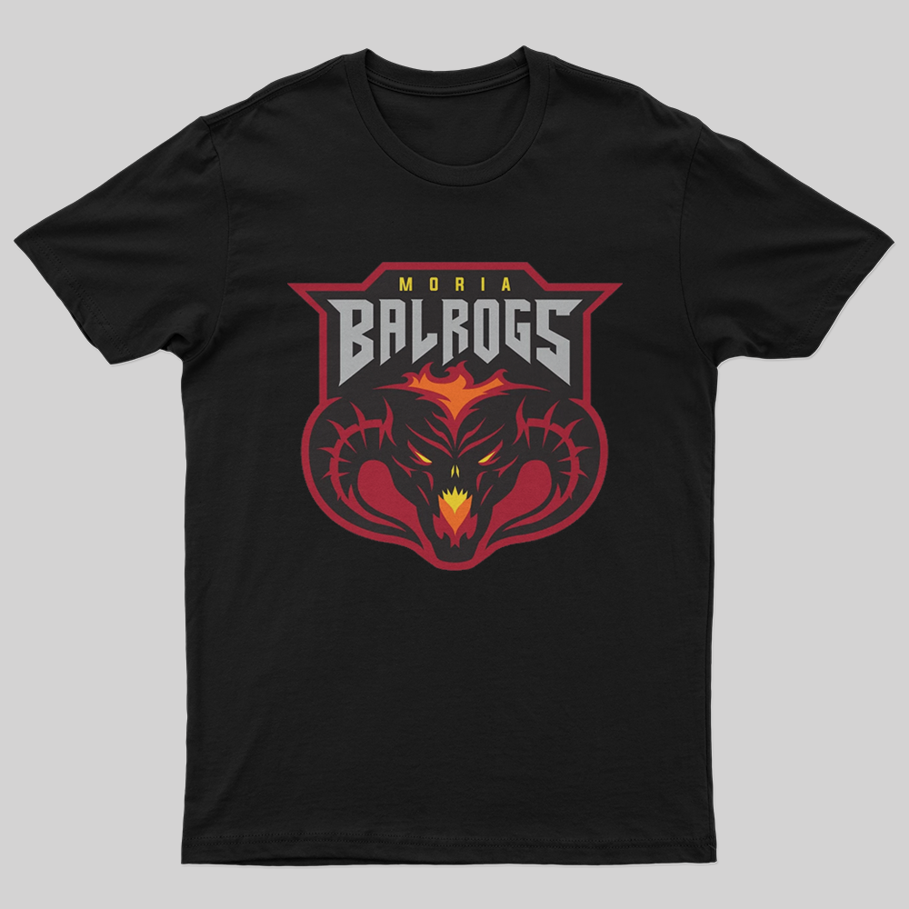 Moria Balrogs Team Logo T-Shirt