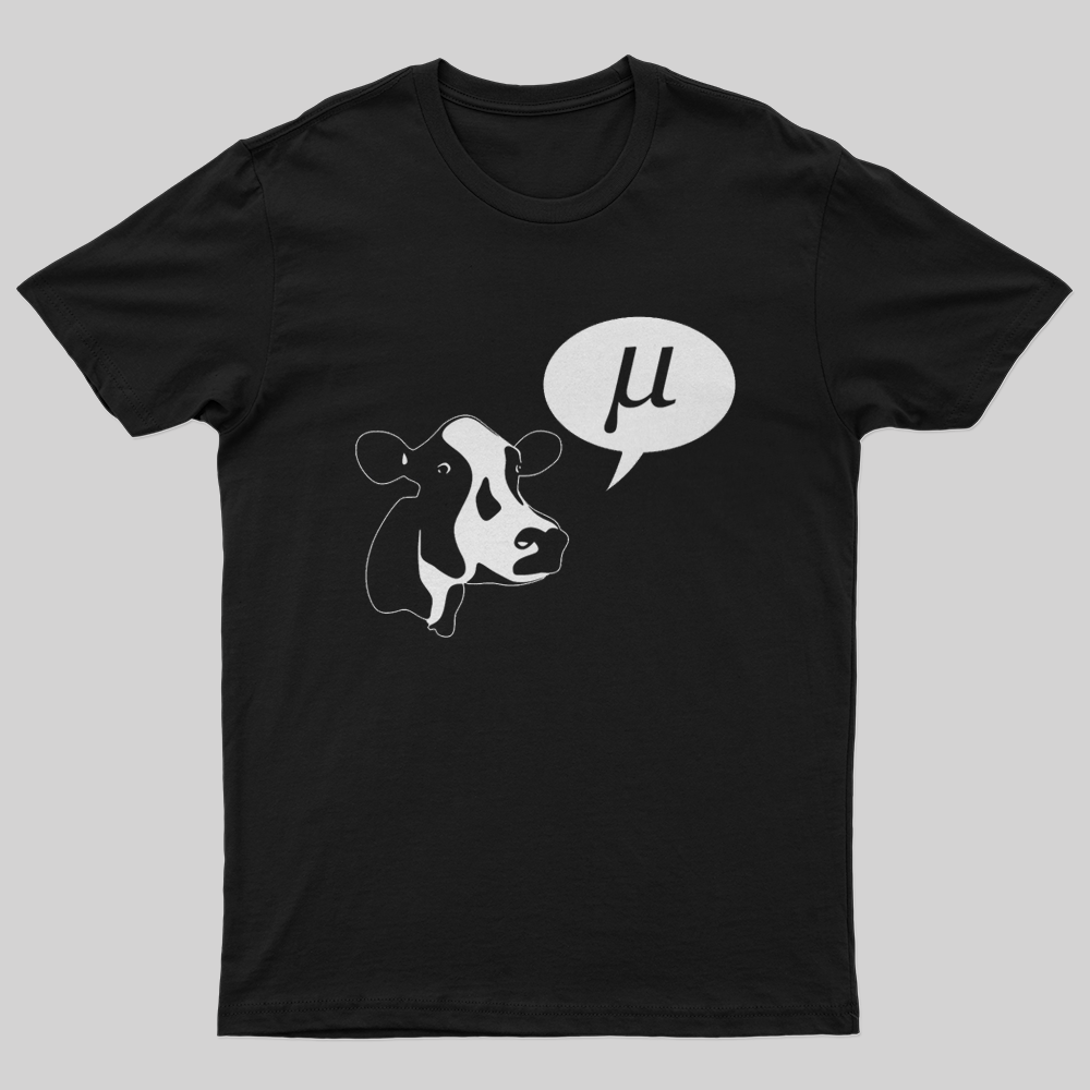 Scientific Cow Goes Mu T-Shirt