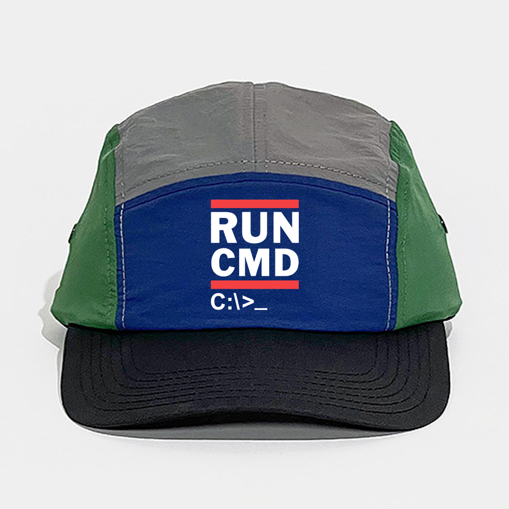 RUN CMD Quick-drying Panel Hat