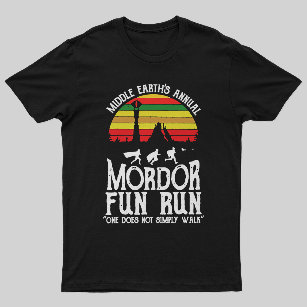 MORDOR FUN RUN T-Shirt