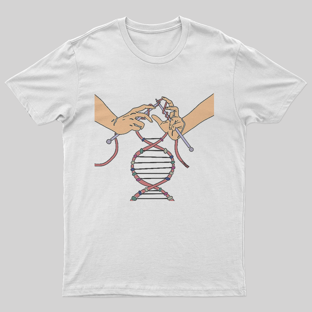Knitting DNA T-Shirt