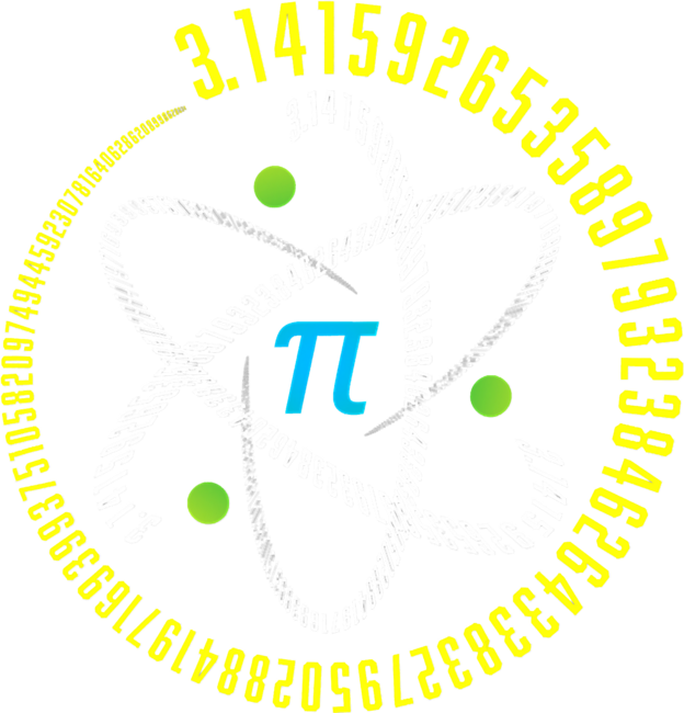 Pi Number Atom STEM TShirtGeeksoutfit