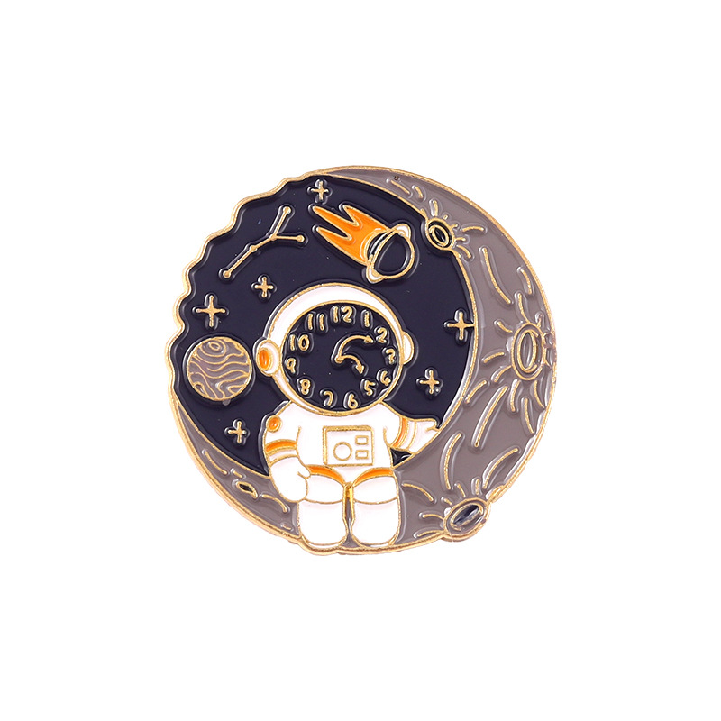 Astronaut Enamel Pins