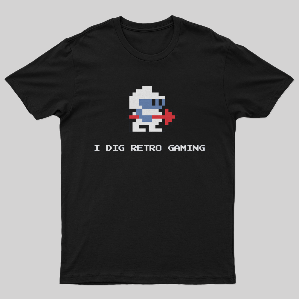 I Dig Retro Gaming T-Shirt