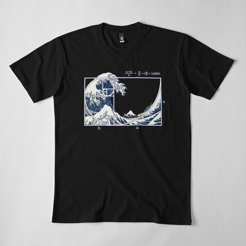 The Great Fibonacci Wave T-Shirt