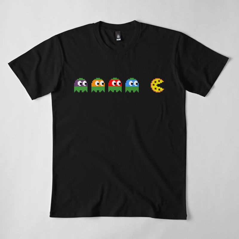 Teenage Mutant Ninja Turtles Chasing Pizza T-Shirt