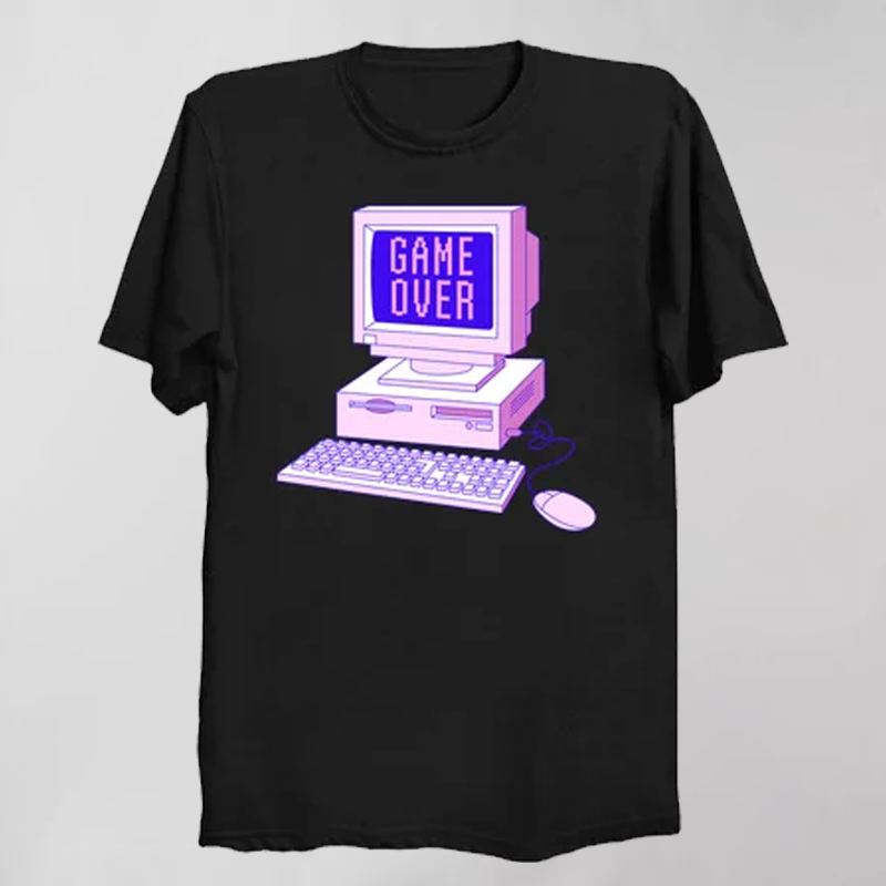 Game Over Computer T-Shirt