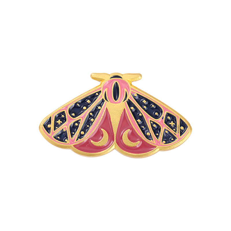 Gothic Mothes Enamel Pins