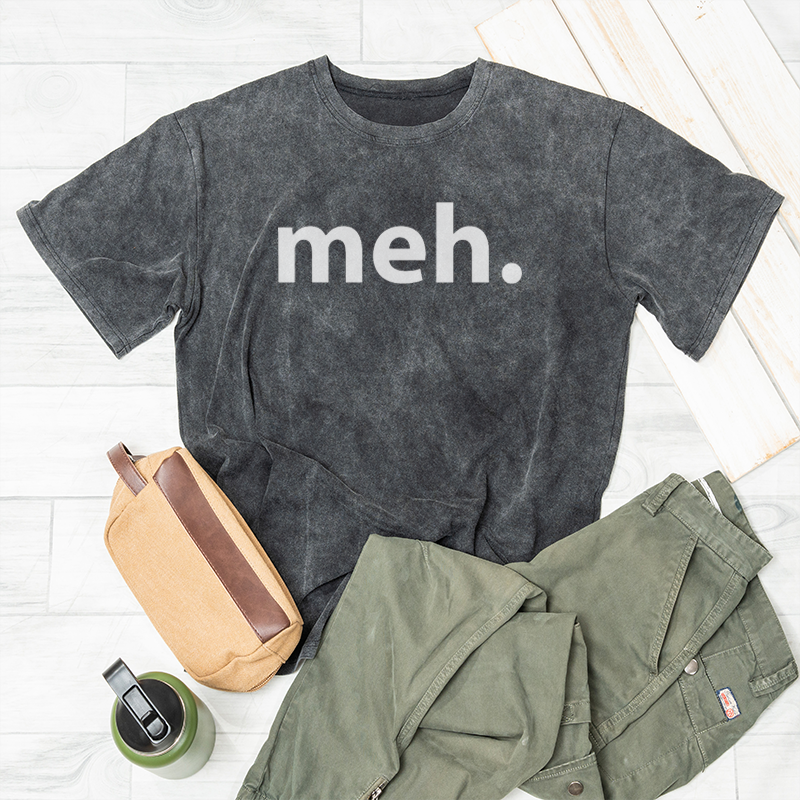 Meh Washed T-shirt