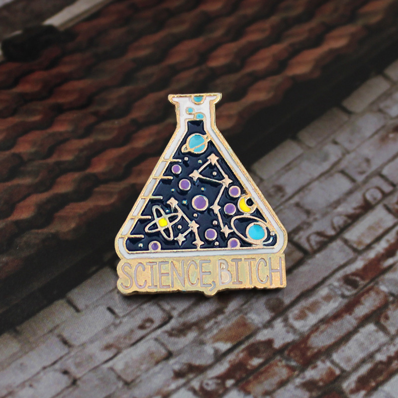 Science Bi*ch Enamel Pins