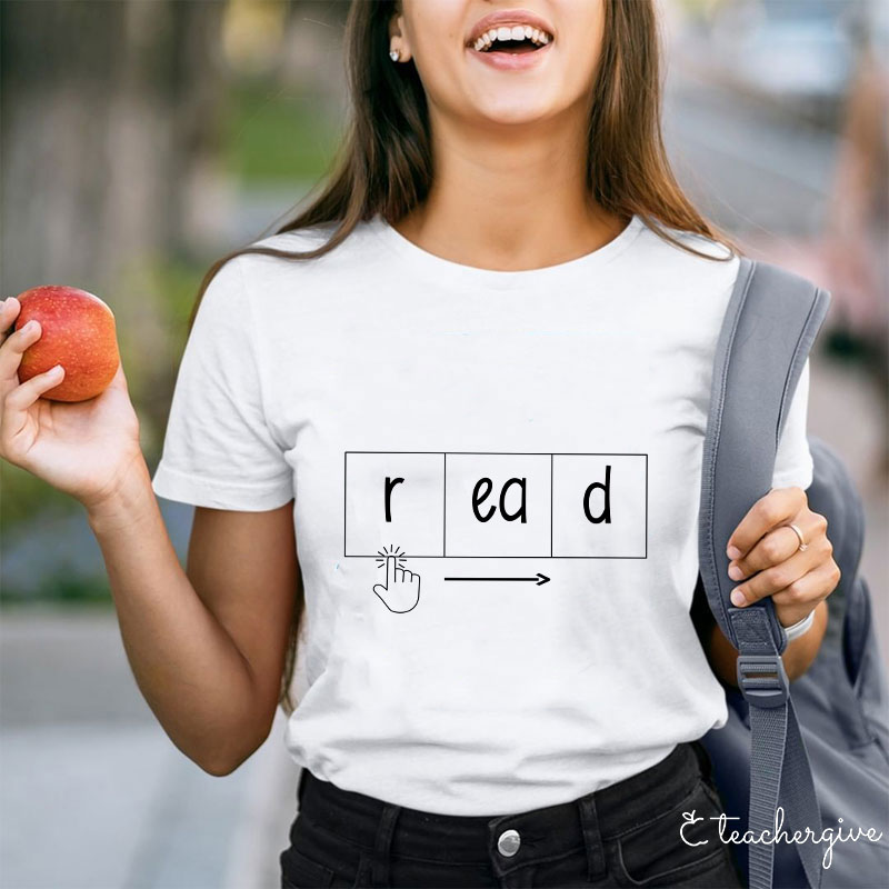 Read With Me Teacher T-Shirt