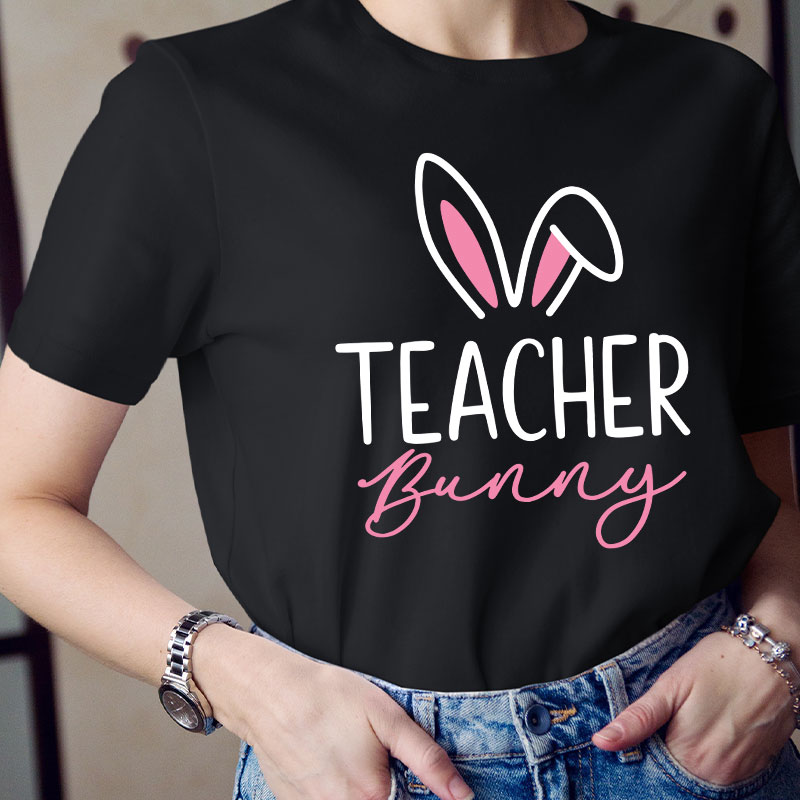 Teacher Bunny Teacher T-Shirt