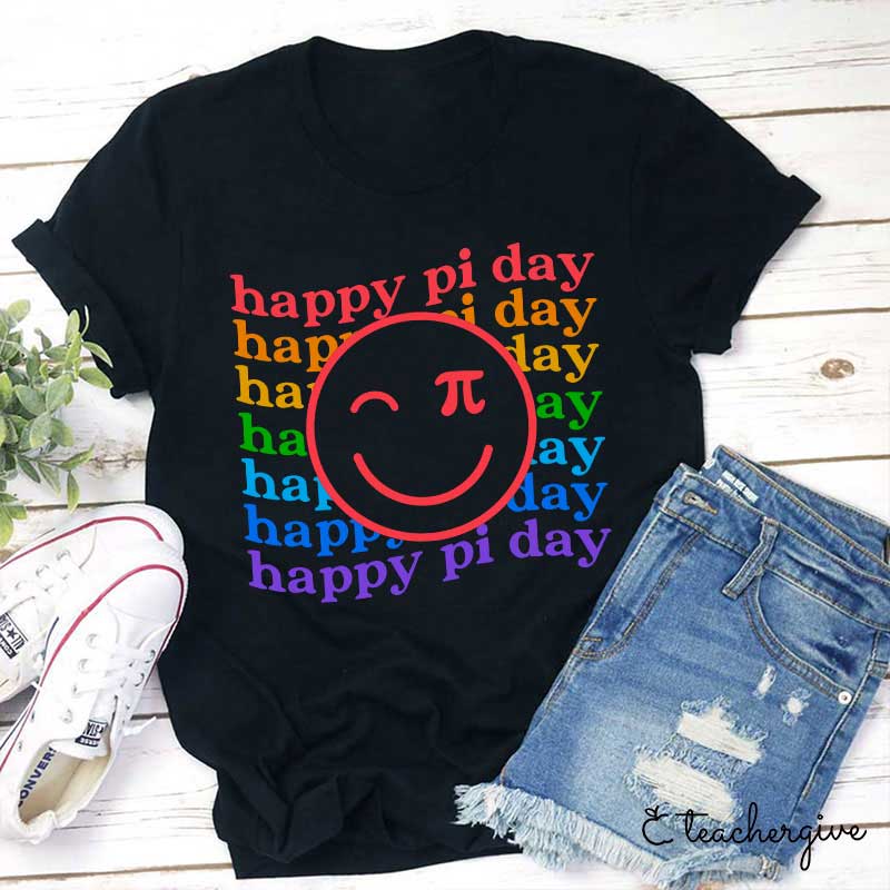 Happy Pi Day Teacher T-Shirt