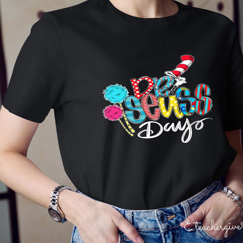 Dr. Seuss Day Teacher T-Shirt