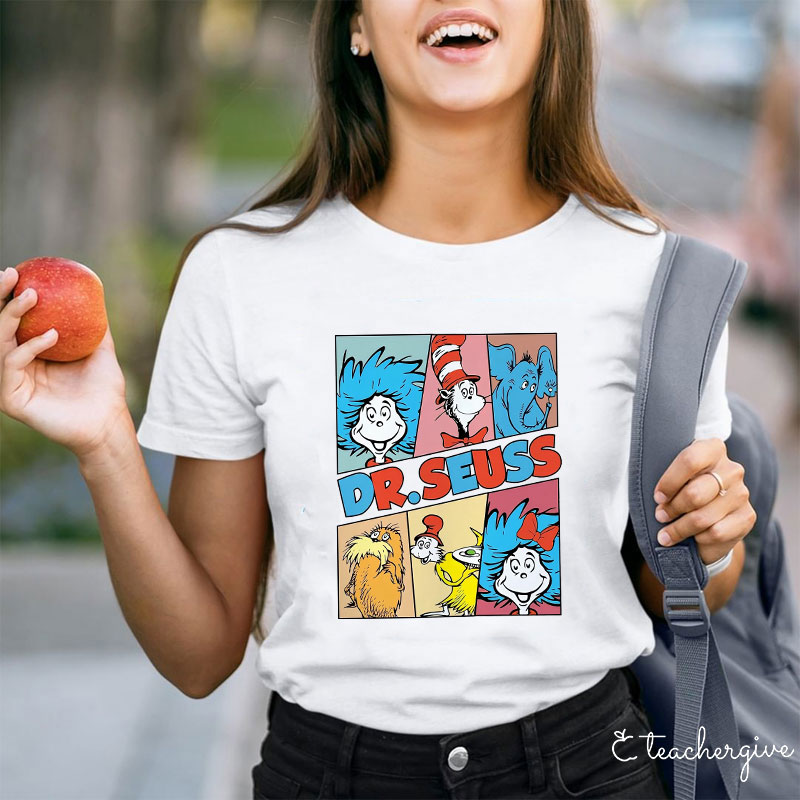 Dr. Seuss Squad Teacher T-Shirt