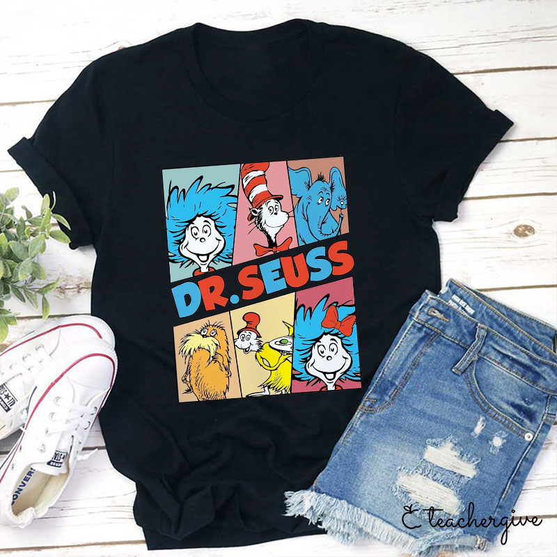Dr. Seuss Squad Teacher T-Shirt