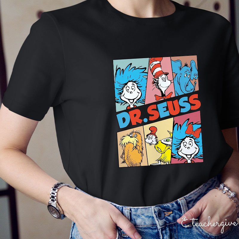 Dr. Seuss Squad Teacher T-Shirt