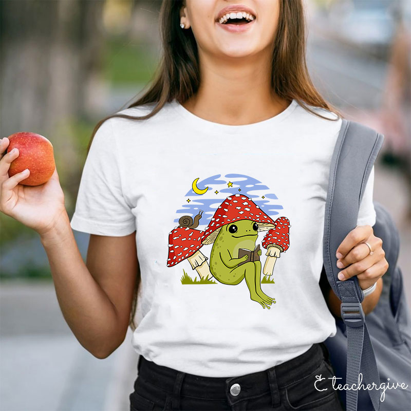 Reading Frog Teacher T-Shirt