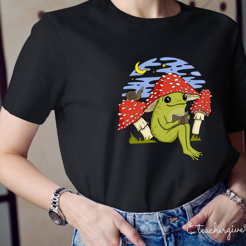 Reading Frog Teacher T-Shirt
