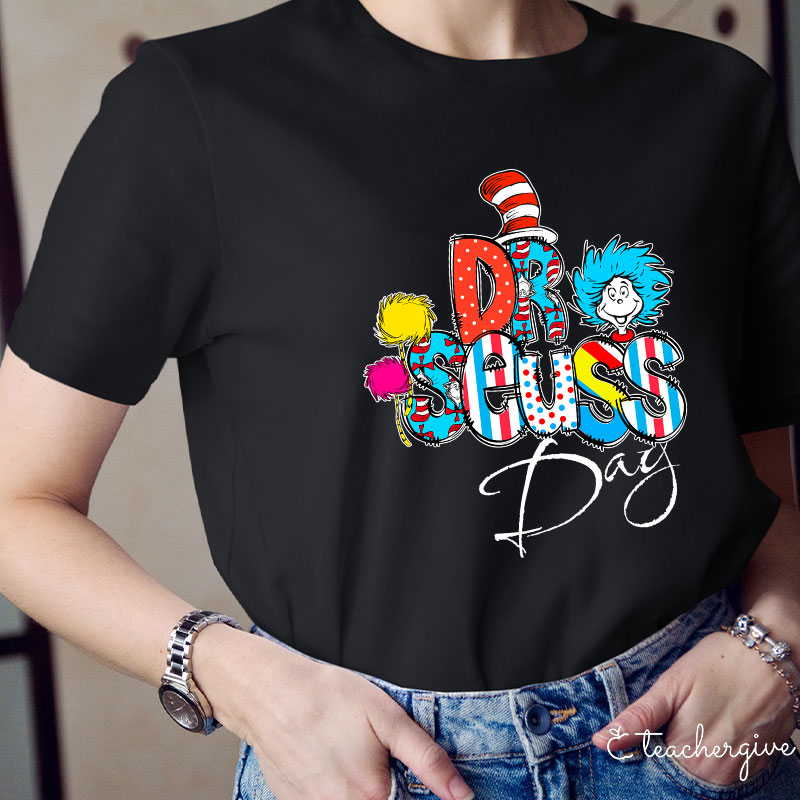 Dr. Seuss Day Celebration Teacher T-Shirt