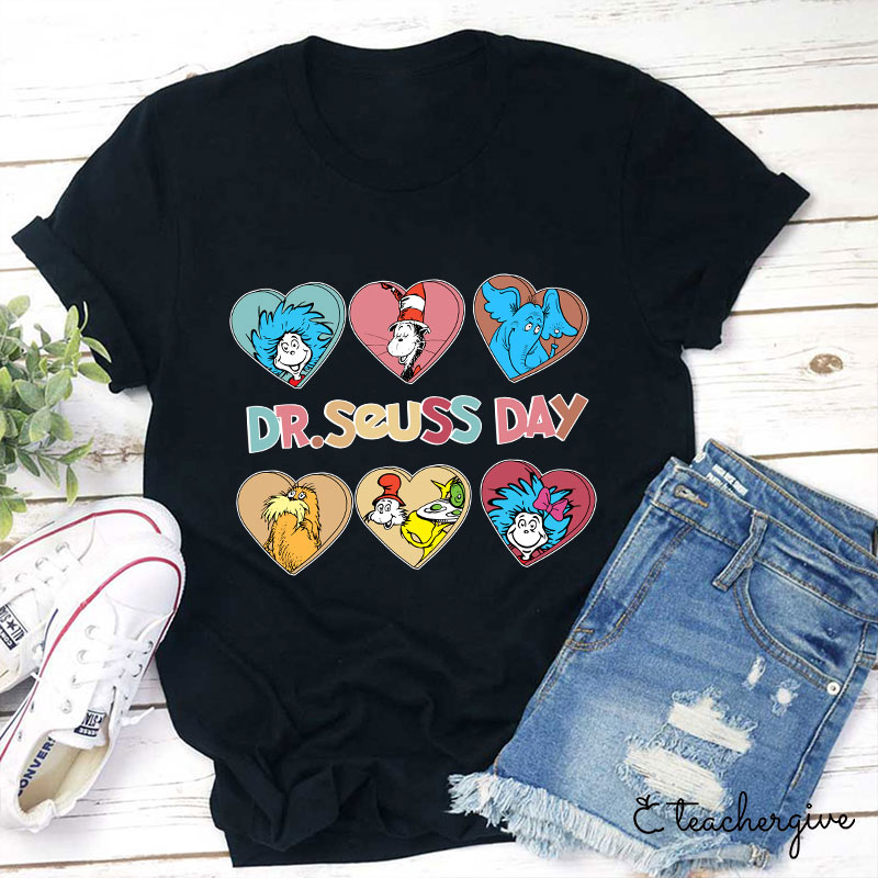 Dr. Seuss Day Teacher T-Shirt