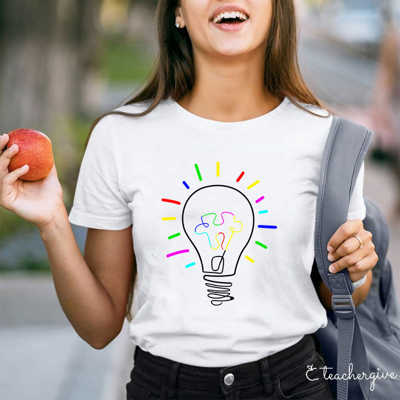 SLP Light Bulb Teacher T-Shirt