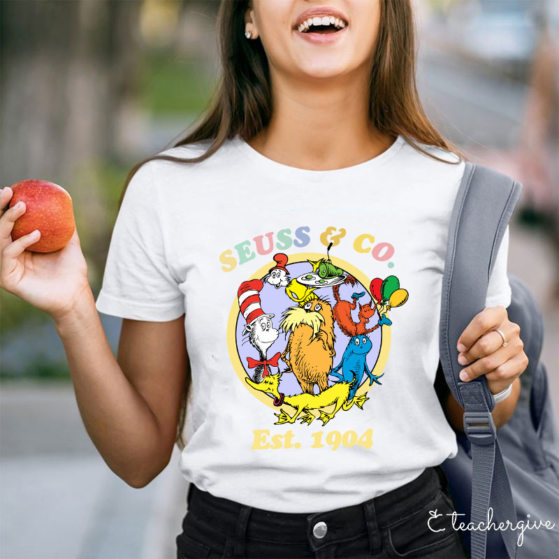 Dr. Seuss Co. Est. 1904 Teacher T-Shirt
