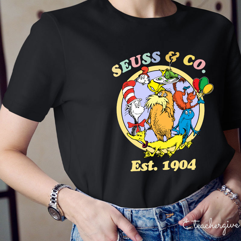 Dr. Seuss Co. Est. 1904 Teacher T-Shirt