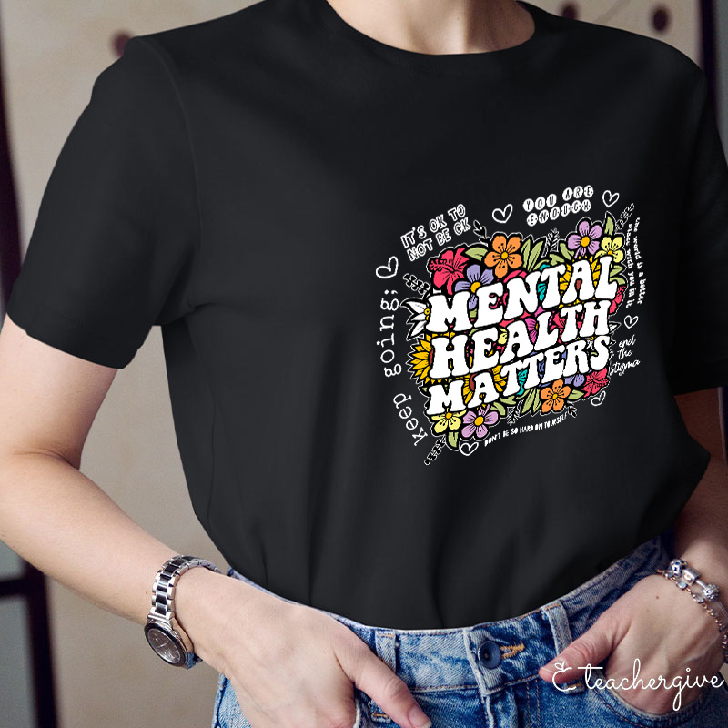 It' Ok Not Be Ok Teacher T-Shirt