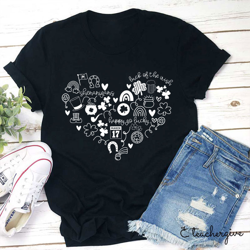 Luck Of The Wish Teacher T-Shirt