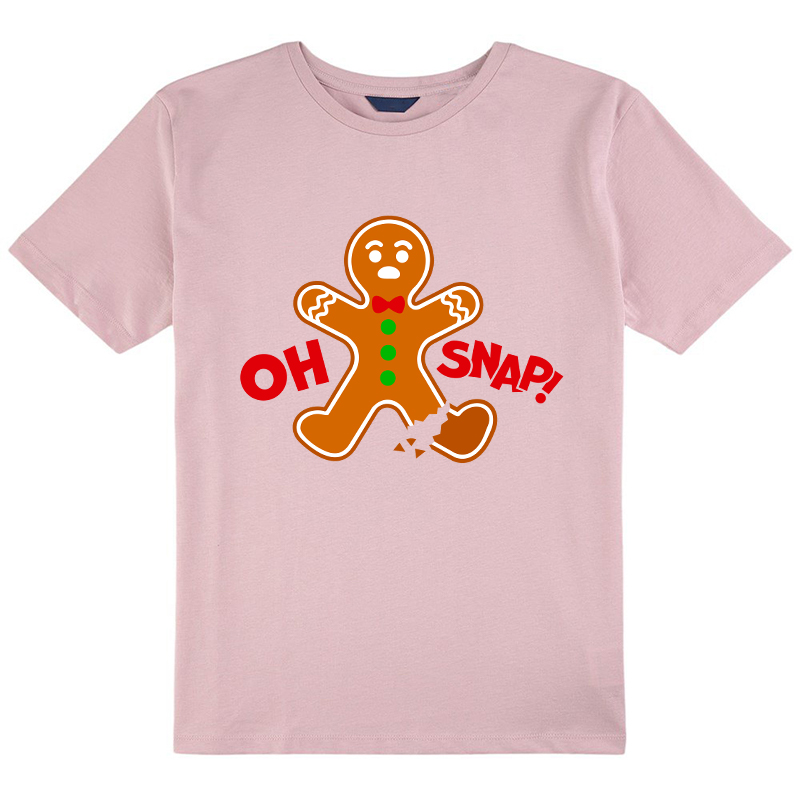 Gingerbread Man with Broken Leg Kids T-Shirt