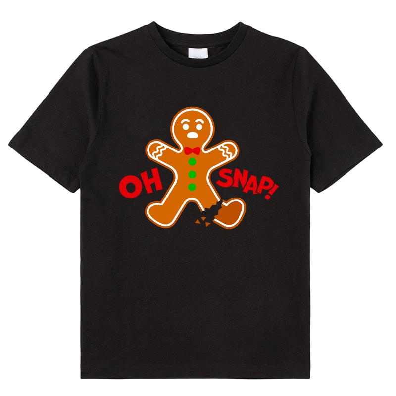 Gingerbread Man with Broken Leg Kids T-Shirt