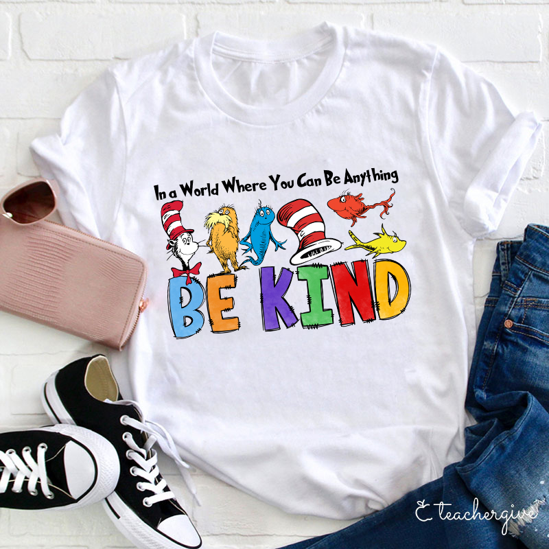 Remember To Be Kind Teacher T-Shirt Sale-Teachersgram