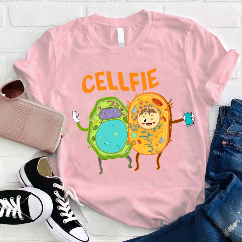 Cellfie Teacher T-Shirt