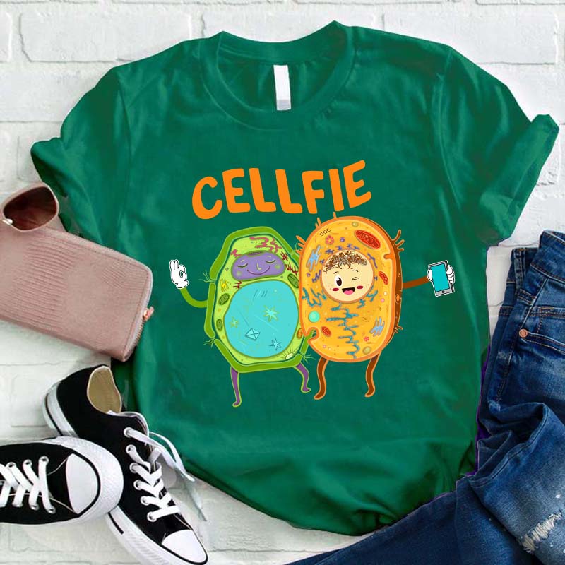 Cellfie Teacher T-Shirt