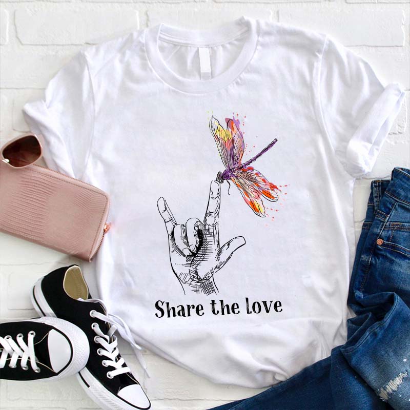 Share The Love Teacher T-Shirt