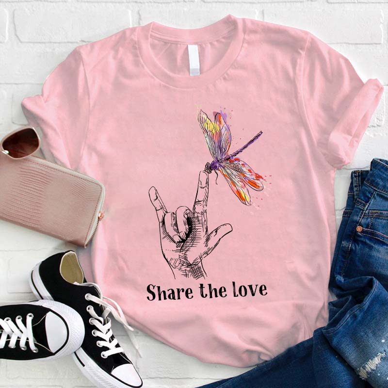 Share The Love Teacher T-Shirt
