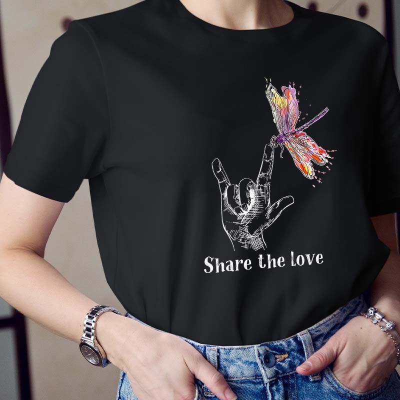 Share The Love Teacher T-Shirt